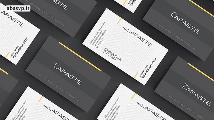 لایه باز کارت ویزیت شیک Business Card