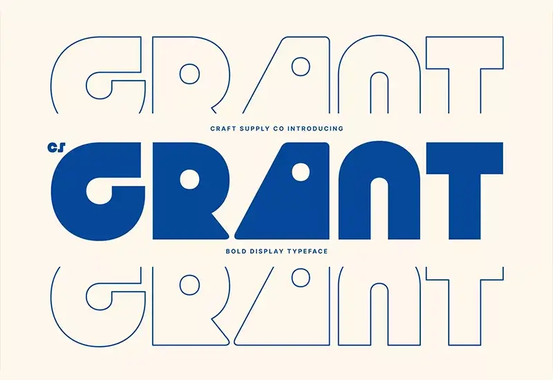 دانلود فونت Font Grant