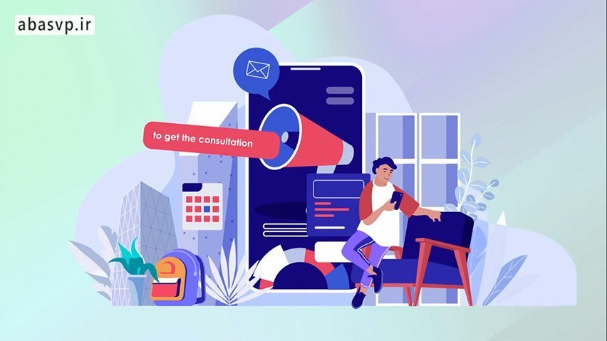 انیمیشن خدمات اینترنتی internet services